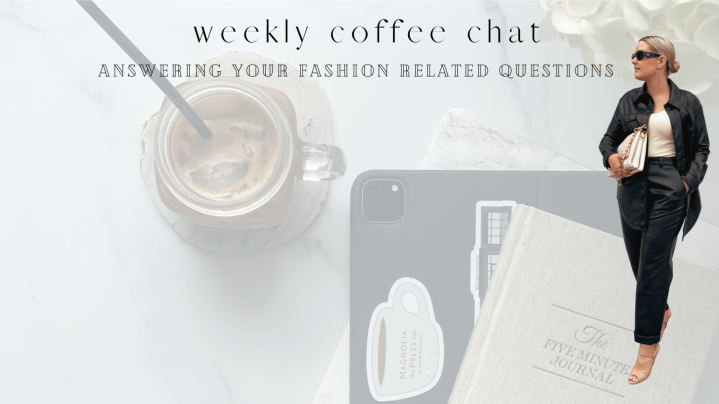 weekly coffee chat 8/5